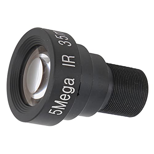 M12-Board-Objektiv, Weitwinkel-Webcam-Objektiv mit 35 mm optischer Brennweite, Single-Board-Objektiv, hohe Präzision für die meisten kompatiblen Kameramodelle