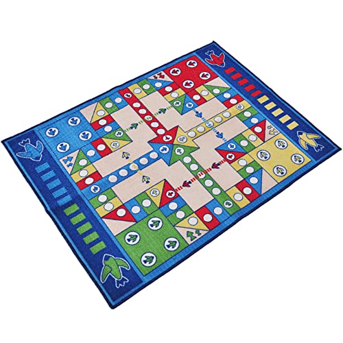 Teppich Kinderzimmer Spiel Fliegendes Schach Dame Spiel Bodenmatte Kinderspielzeug