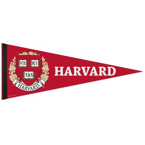 NCAA 40046013 Harvard College Premium Pennant, 30,5 x 76,2 cm