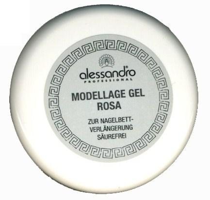 alessandro Modellage Gel Rosa 100g + Leertiegel