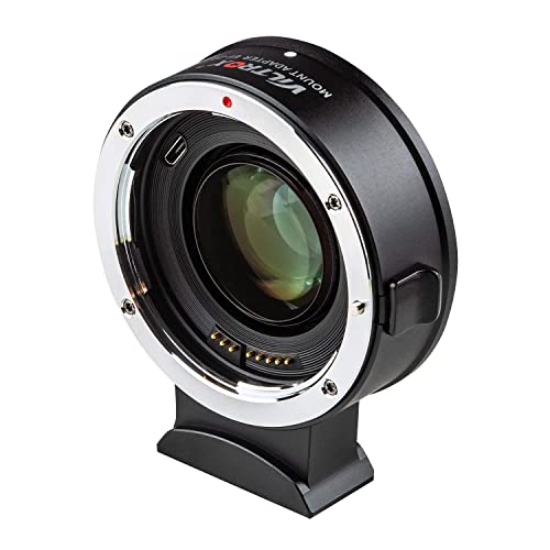 VILTROX EF-Z2 Autofokus Objektivadapter 0,71x Fokusreduzierer Speed Booster Adapter für Canon EF Objektiv auf Nikon Z Mount Spiegellose Kamera Z5 Z50 Z6 Z6II Z7 Z7II
