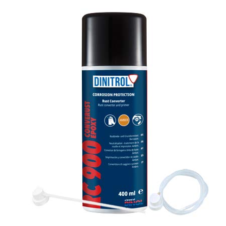 Dinitrol RC900 Rostumwandler, Grundierung, 400 ml Dose + Verlängerungsdüse.