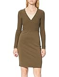 ESPRIT Collection Damen 991eo1e320 Kleid, Dark Khaki, M EU