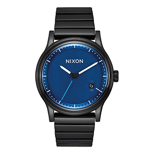 Nixon Unisex Erwachsene Digital Uhr mit Edelstahl Armband A1160-602-00