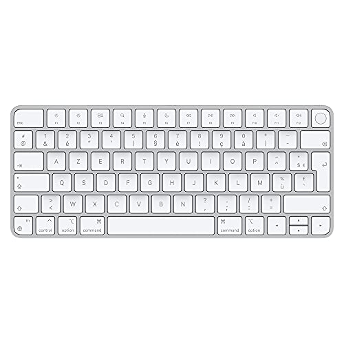 Apple Magic Keyboard mit Touch ID (für Mac mit Apple Chip) - Französisch - Silber