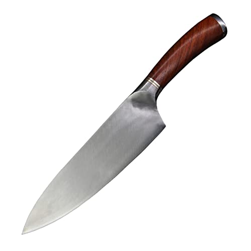 REPWEY Küchenmesser M390 Steel Kochmesser Edelstahl mit hohem Kohlenstoffgehalt und Holzgriff Knife