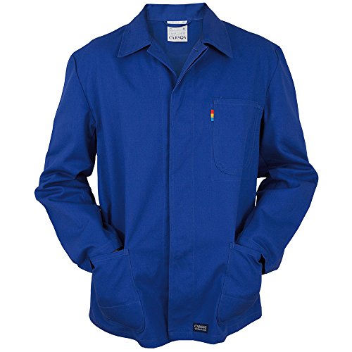 Carson Classic Workwear Arbeitsjacke aus reiner Baumwolle, 1 Stück, 52, royal, KTH709J.A