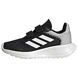 adidas Tensaur Run Shoes CF Sneaker, Core Black Core White Grey Two Dark, 37 1/3 EU