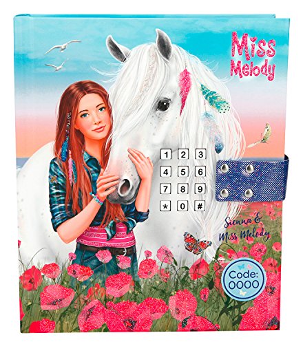 Depesche 8785 - Tagebuch Miss Melody mit Code und Sound, Blau