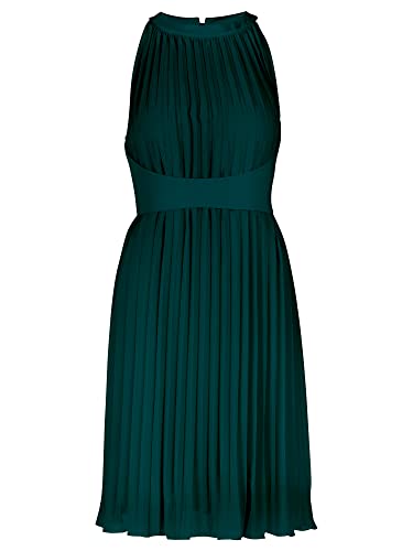 ApartFashion Damen Sommerkleid Kleid, Emerald, 36 EU