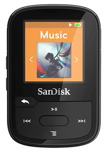 Clip Sport Plus MP3-Player 1,44 16GB Bluetooth-Technologie (Schwarz)