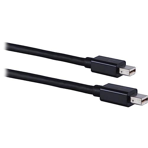 ATIVA® 36544 Mini DisplayPort auf Mini DisplayPort Kabel, 15,2 cm, Schwarz
