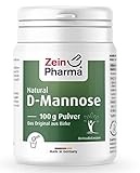 ZeinPharma D-Mannose Pulver (2 Monate Vorrat) dietätische Behandlung gegen Blasenentzündung Hergestellt in Deutschland, 100 g