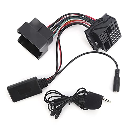AUX Adapter, Yctze 12Pin Bluetooth 5.0 AUX Audio Adapter mit Mikrofon 59.1in Kabel Ersatz für CD30 CDC40 CD70