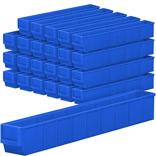 BRB Regalkasten Profi, Set, 24-teilig, blau, Industriequalität, LxBxH 500x91x81 mm, Polypropylen-Kunststoff (PP)