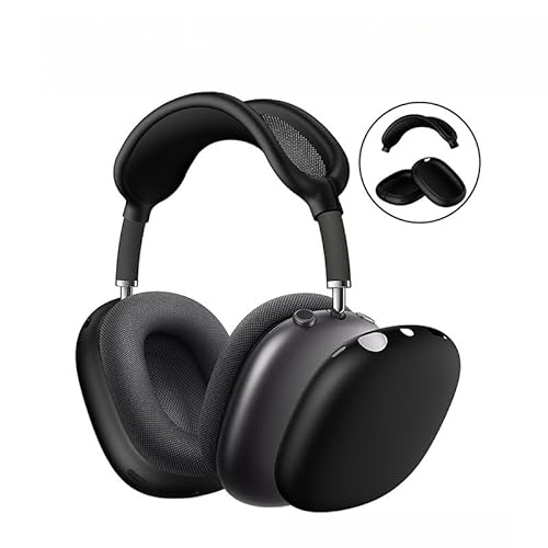 INF Kopfhörerhülle für Airpods Max Kopfhörer 3-teilig, Ohrpolster-Schutzhüllen aus Silikonmaterial, mit Stirnband, Maßgeschneiderte Passform