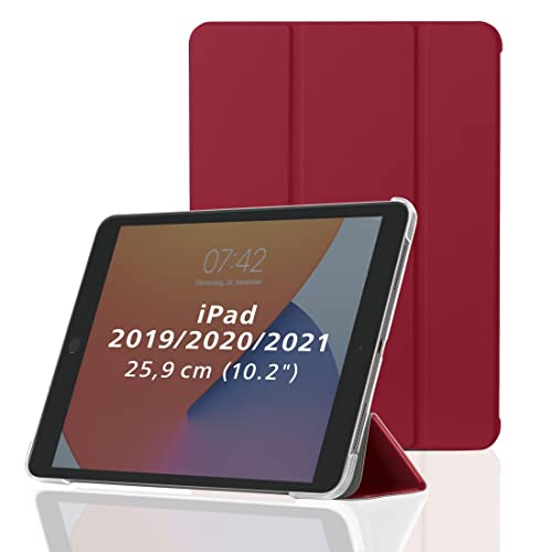 Hama Fold Clear Bookcase Passend für Apple-Modell: iPad 10.2 (2019), iPad 10.2 (2020) Rot