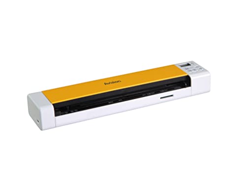 Avision MetaMobile 20 Mobiler Scanner| DIN A4 | Ideal für Papier, Plastikausweise, Fotos | USB 2.0 | WLAN | Scan-Geschwindigkeit 8 sec. | 600dpi | Twain | ButtonManager | Akku | 32GB SD Karte