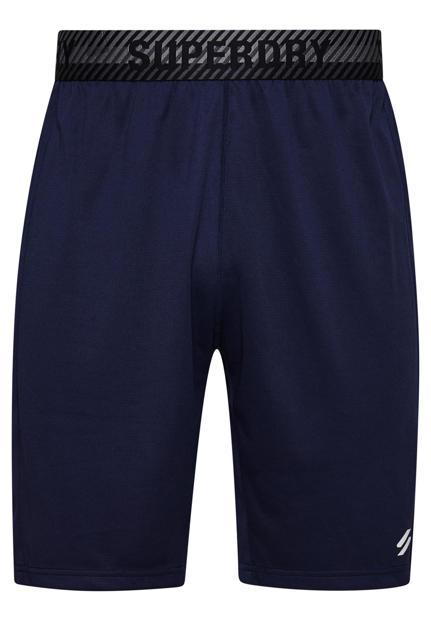 Superdry Mens Core Relaxed Shorts, Rich Navy, Medium