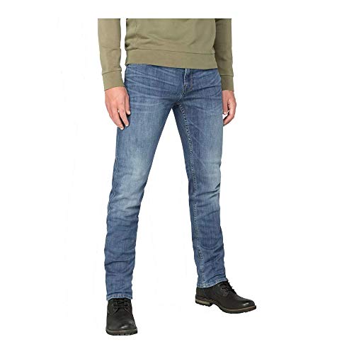 PME Legend Herren Jeans Nightflight Stretch Slub Denim Slim Fit Regular Waist Bleached (80) 31/34