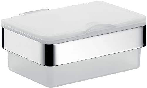Emco loft tissuebox kunststoffbehälter mit deckel chrom