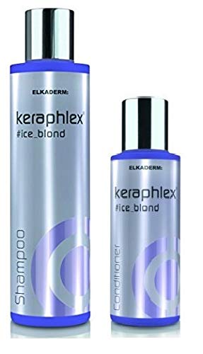 Elkaderm KERAPHLEX ice_blond Shampoo 200ml & Conditioner 100ml