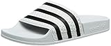 adidas Unisex-Erwachsene Originals ADILETTE Bade Sandalen - Weiß (Weiß Core Schwarz Weiß),EU 37