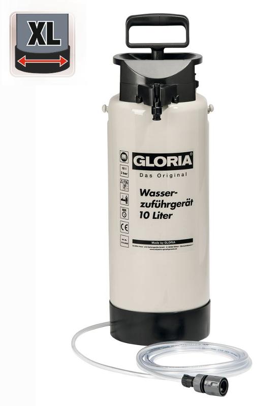 GLORIA Wasserzuführgerät Typ 10 L, 3bar, Kunststoff u. Restmengenentleerung