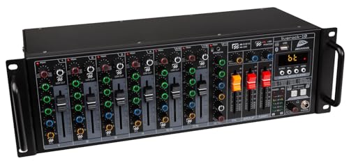 JB systems LIVERACK-10 19-inch Rack Mixer with Media Player