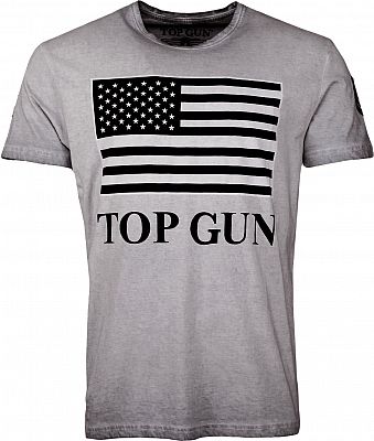 Top Gun Search Grey T-Shirts (XL)