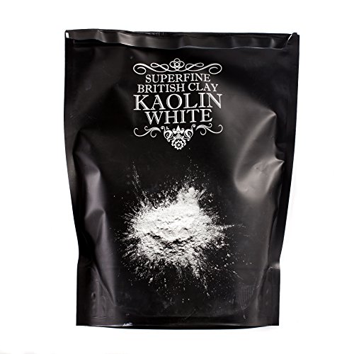 Kaolin Weiß Extrafein Britisch Ton - 1 Kg