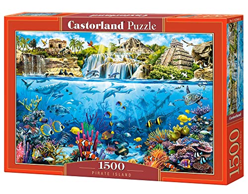 Castorland C-152049-2 - Pirate Island Puzzle 1500 Teile - Neu