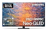 Samsung Neo QLED 4K QN95C 55 Zoll Fernseher (GQ55QN95CATXZG), Neo Quantum HDR+, Infinity One Design, Neural Quantum Prozessor 4K [2023]