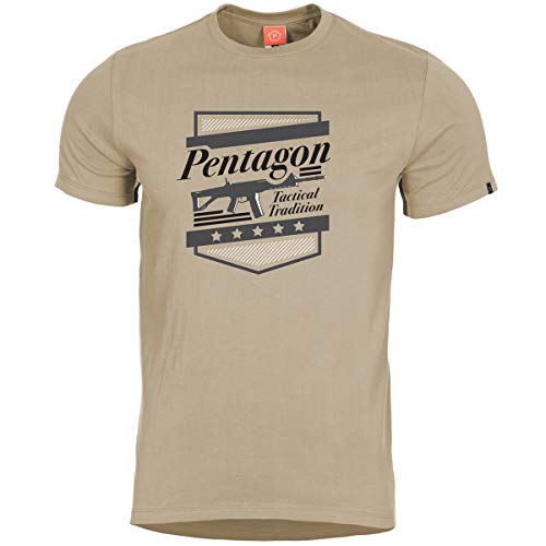 Pentagon T-Shirt Ageron ACR Khaki, M, Khaki