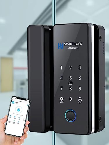 Rawrr Touchscreen-Fingerabdruck-Türschloss, Passwort-Kartenleser IP68 Wasserdichter Smart Digital Access Controller