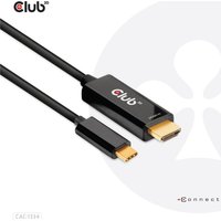 Club 3D - Adapterkabel - HDMI männlich bis USB-C männlich - 1.8 m - aktiv, unterstützt 4K 60 Hz (4096 x 2160)