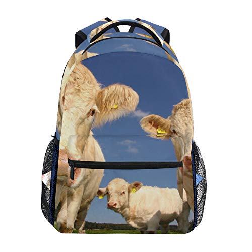 MONTOJ Cows Cattle Travel Bag Campus Rucksack