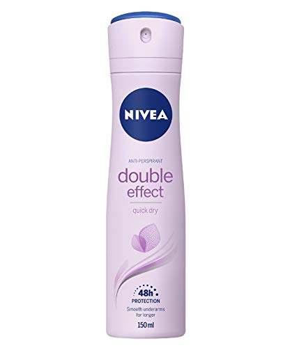 NIVEA Women Deospray Antitranspirant"Double Effect" - 6er Pack (6 x 150 ml)