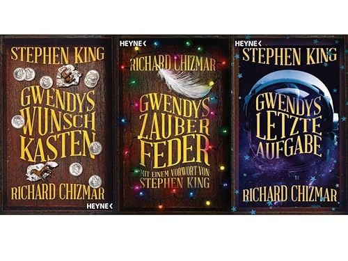 Stephen King; Richard Chizmar - Die Gwendy Trilogie: 1. Gwendy Wunschkasten - 2. Gwendys Zauberfeder- 3. Gwendys letzte Aufgabe