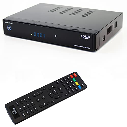 Xoro HRS 9194 HDD - Satellit - Full HD - DVB-S2 - 1920 x 1080 Pixel - 4:3,16:9 - AVC,H.264,MPEG1,MPEG2,MPEG4,TS (SAT100564)