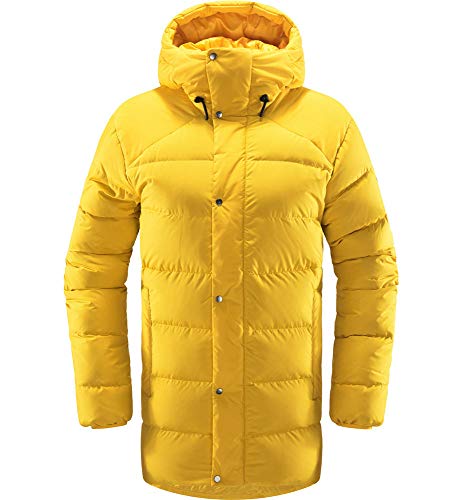 Haglöfs Daunenjacke Frauen Näs Down Jacket Insulating, atmungsaktiv, wasserabweisend Pumpkin Yellow L L