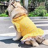 ZNZT Hundekleidung Sommerkleid Für Große Hunde Kleidung Für Große Hunde Samoyed Husky Golden Retriever Kleidung Pudel Schnauzer Corgi Kostüm Haustier Halloween