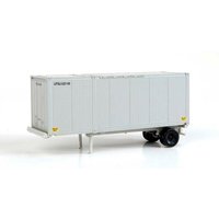 28-Fuß Container mit Chassis,2 Stück