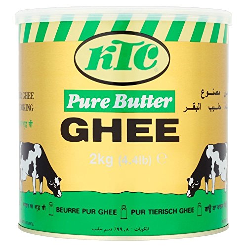 KTC Pure Butter Ghee, 2 x 2 kg