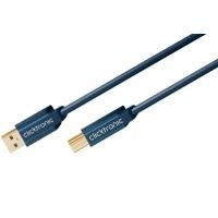 ClickTronic 0.5m USB3.0 A - B m/m 0.5m USB A USB B Blau USB Kabel (70090)