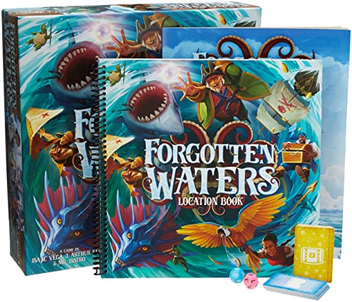 Fantasy Flight Games Forgotten Waters: A Crossroads Game - English