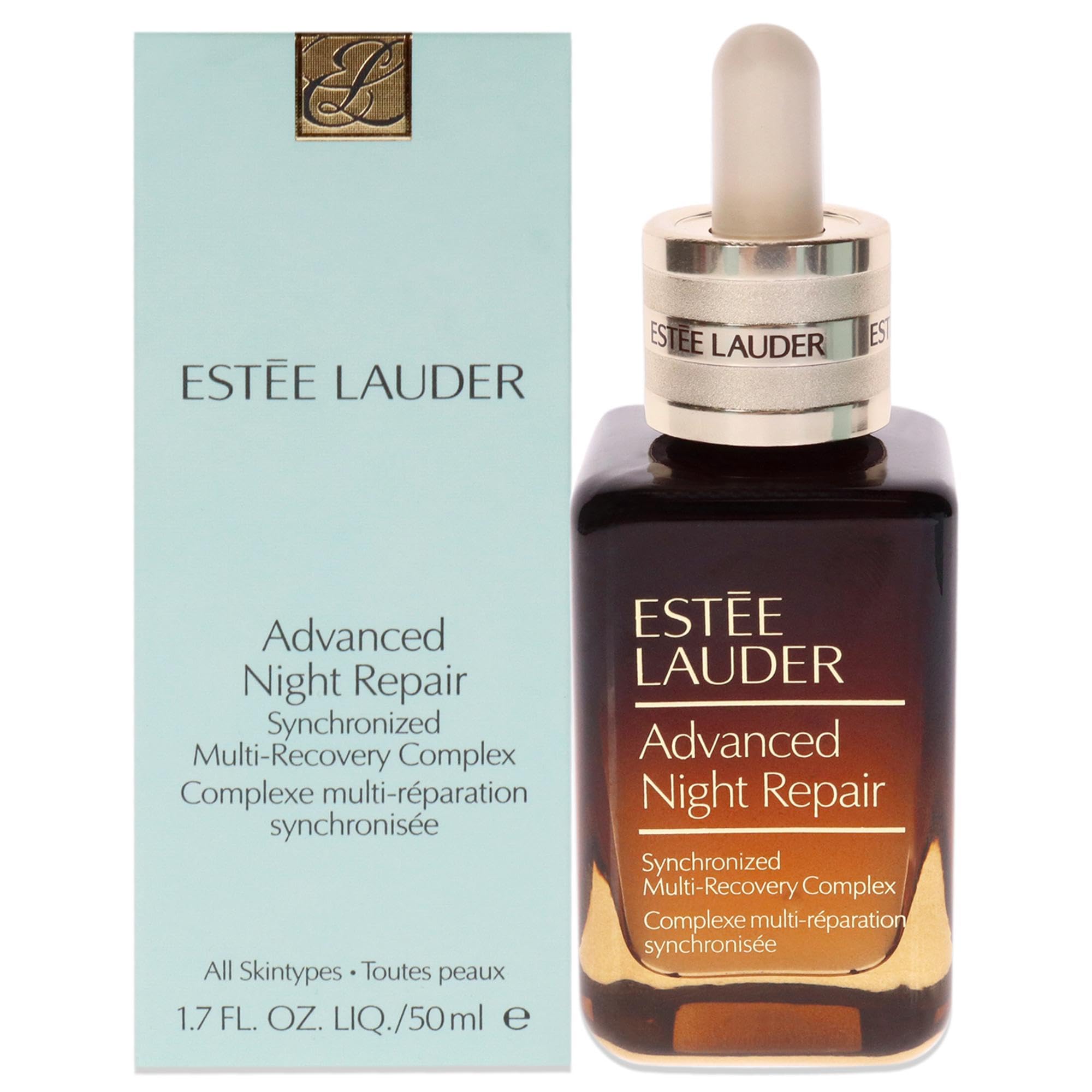 Estée Lauder Advanced Complexe Multi-Réparation Synchronisée Nacht Reparatur, Rose Öl, 50 ml