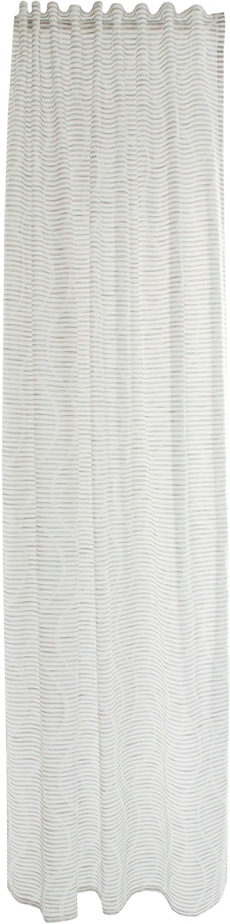 HOMING Gardine Genaro, (1 St.), Vorhang mit verdeckten Schlaufen Genaro grau 140x245cm