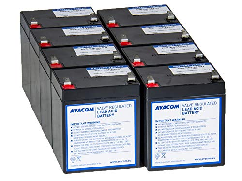 AVACOM AVA-RBC43-KIT Ersatzakku für RBC43 (8 Stück)