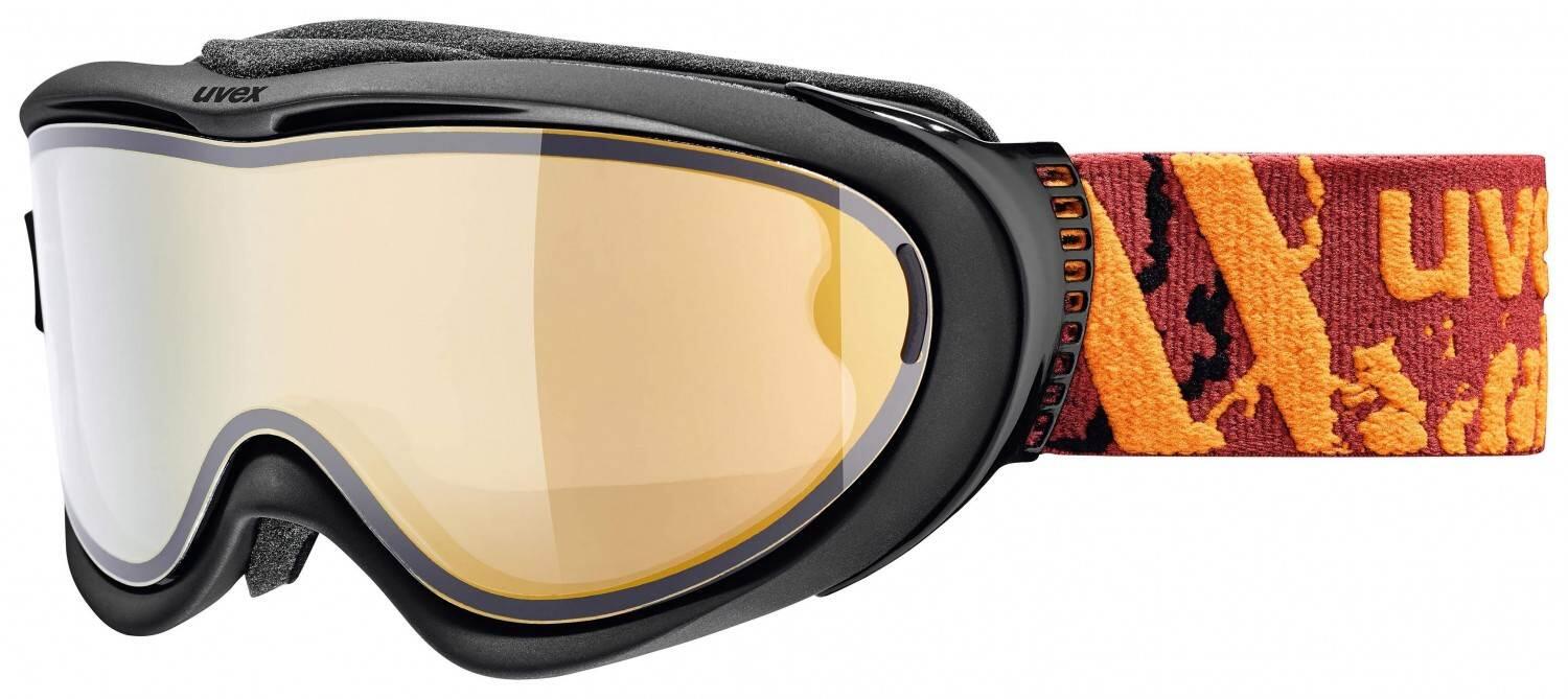 Uvex Unisex Erwachsene Comanche TOP Skibrille, Black Mat, One Size